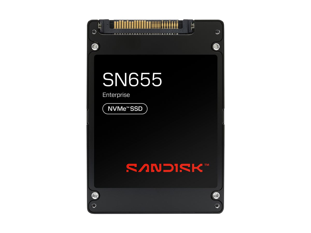 SANDISK Ultrastar DC SN655 NVMe SSD 15.36To PCIe Gen4 U.3 SE - WUS5EA1A1ESP7E1
