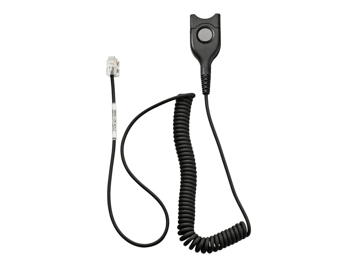 EPOS CSTD 08 Standard headset connection cable Code 08 with EasyDisconnect to Modular Plug RJ 9
