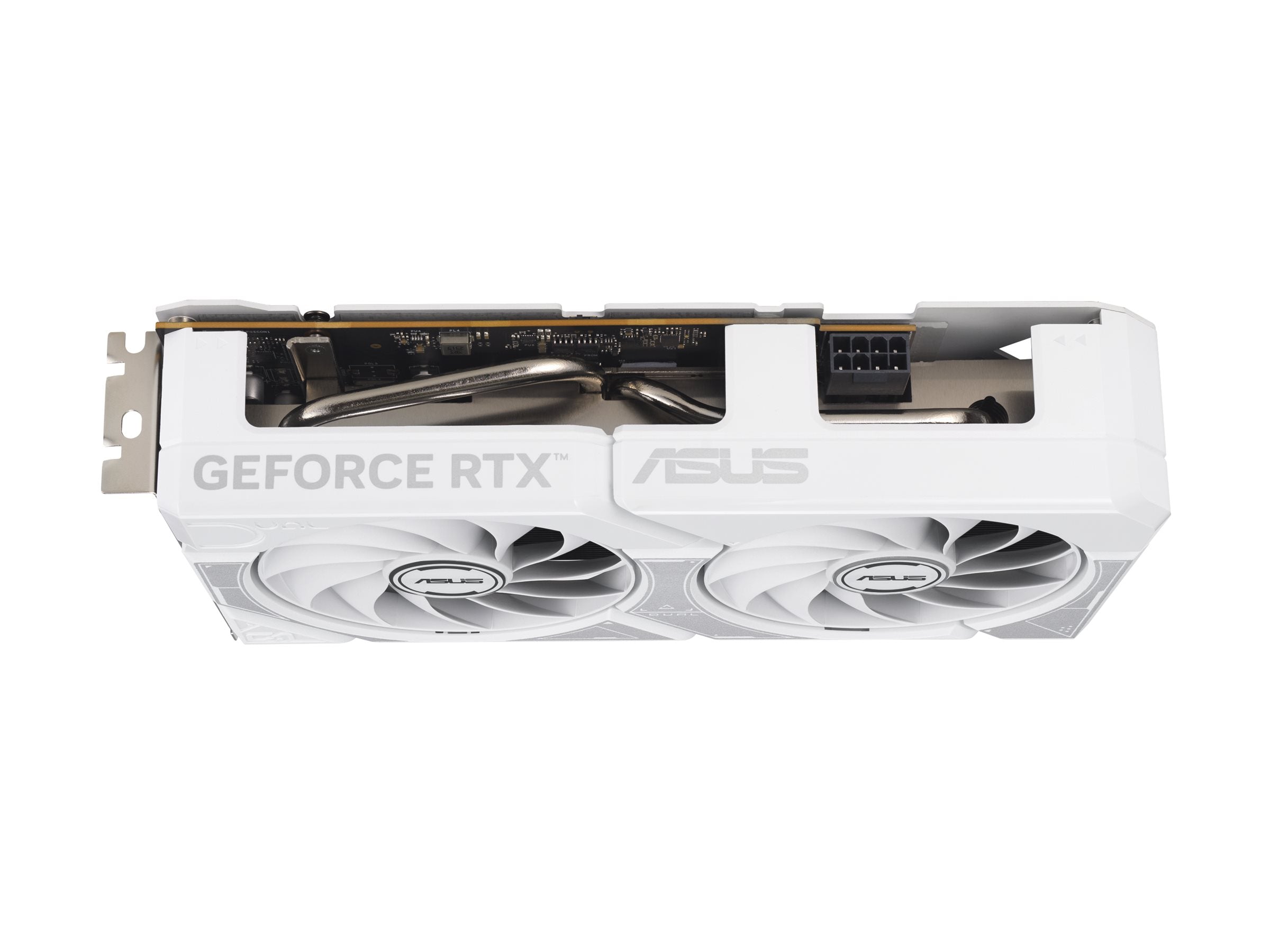 ASUS DUAL RTX 5060 OC 8Go GDDR7 3xDP 1xHDMI WHITE