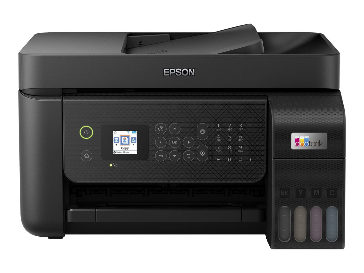 EPSON EcoTank ET-4800 MFP colour inkjet refillable A4 10ppm Print 100sheets USB LAN Wi-Fi Black