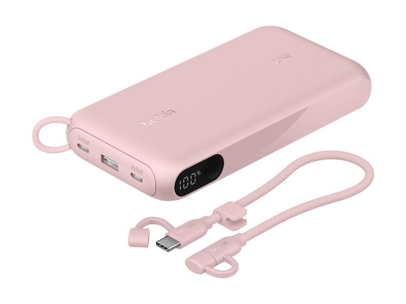 BELKIN 20k PD20W Power Bank with Display Pink
