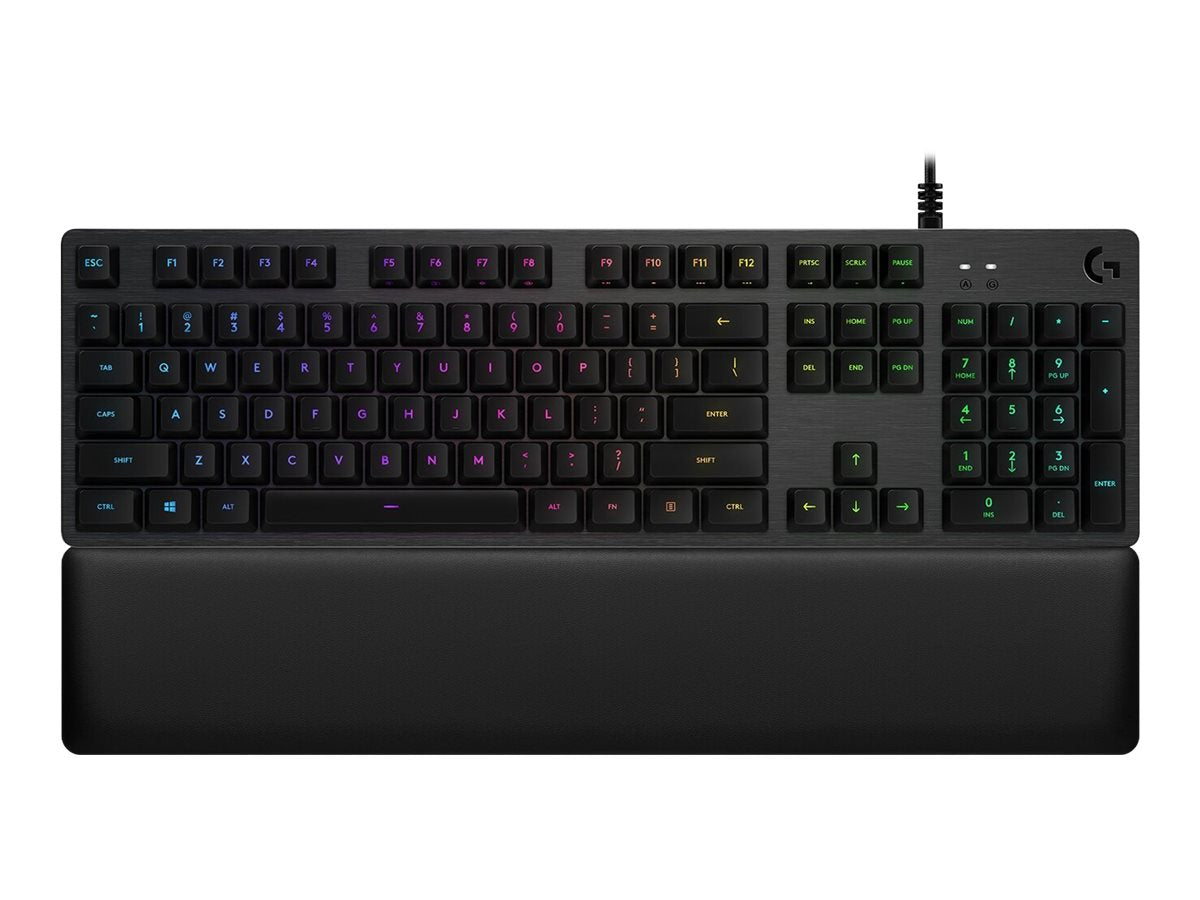 LOGITECH G513 CARBON LIGHTSYNC RGB Mechanical Gaming Keyboard GX Brown - CARBON - (UK) - INTNL