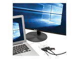 EATON TRIPPLITE USB-C Multiport Adapter - 4K HDMI USB-A Port GbE 60W PD Charging HDCP White