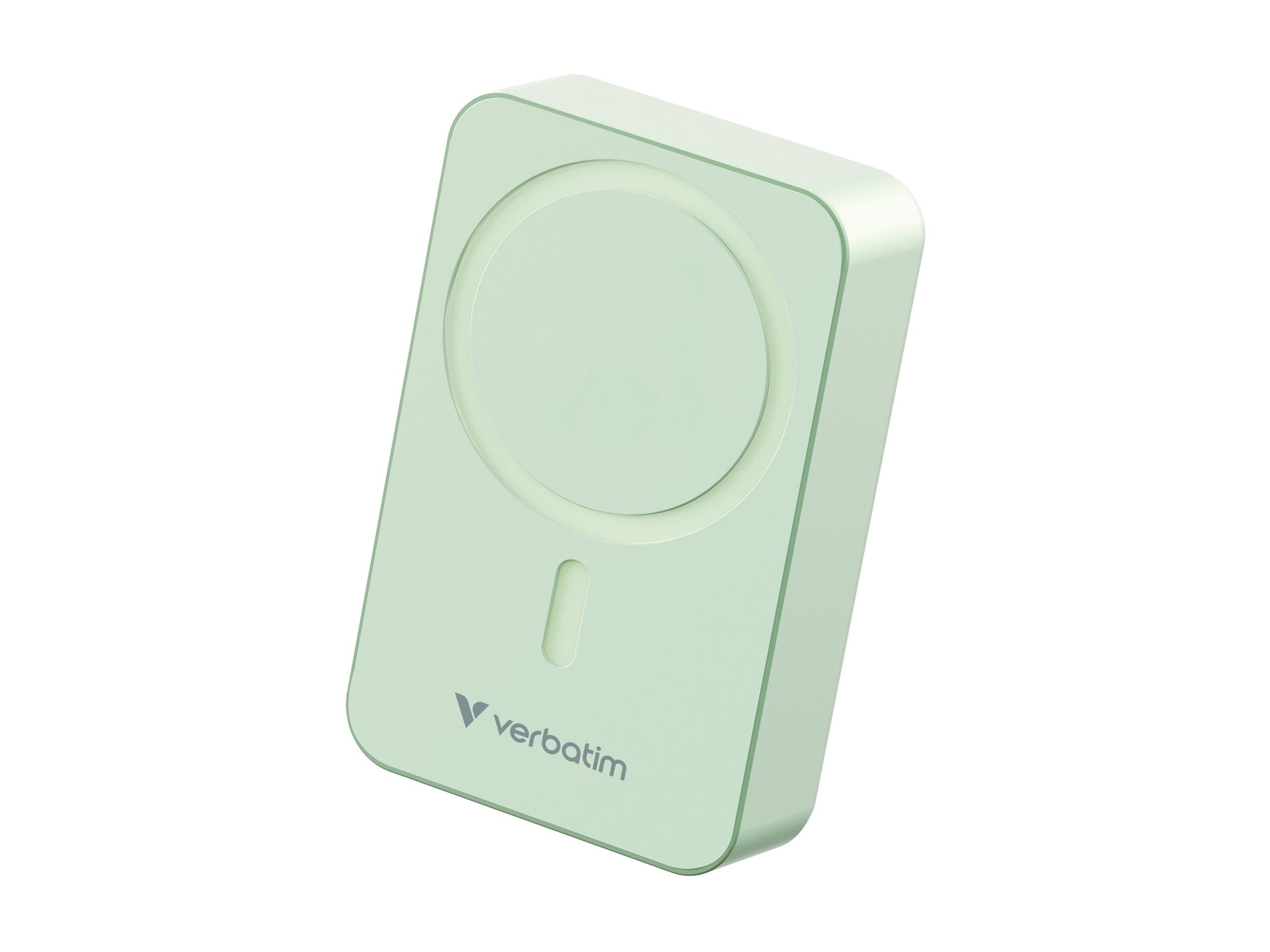 VERBATIM CHARGE N GO ESSENTIALS POWER BANK MAGNETIC WIRELESS 20000MAH GREEN WCF (P)