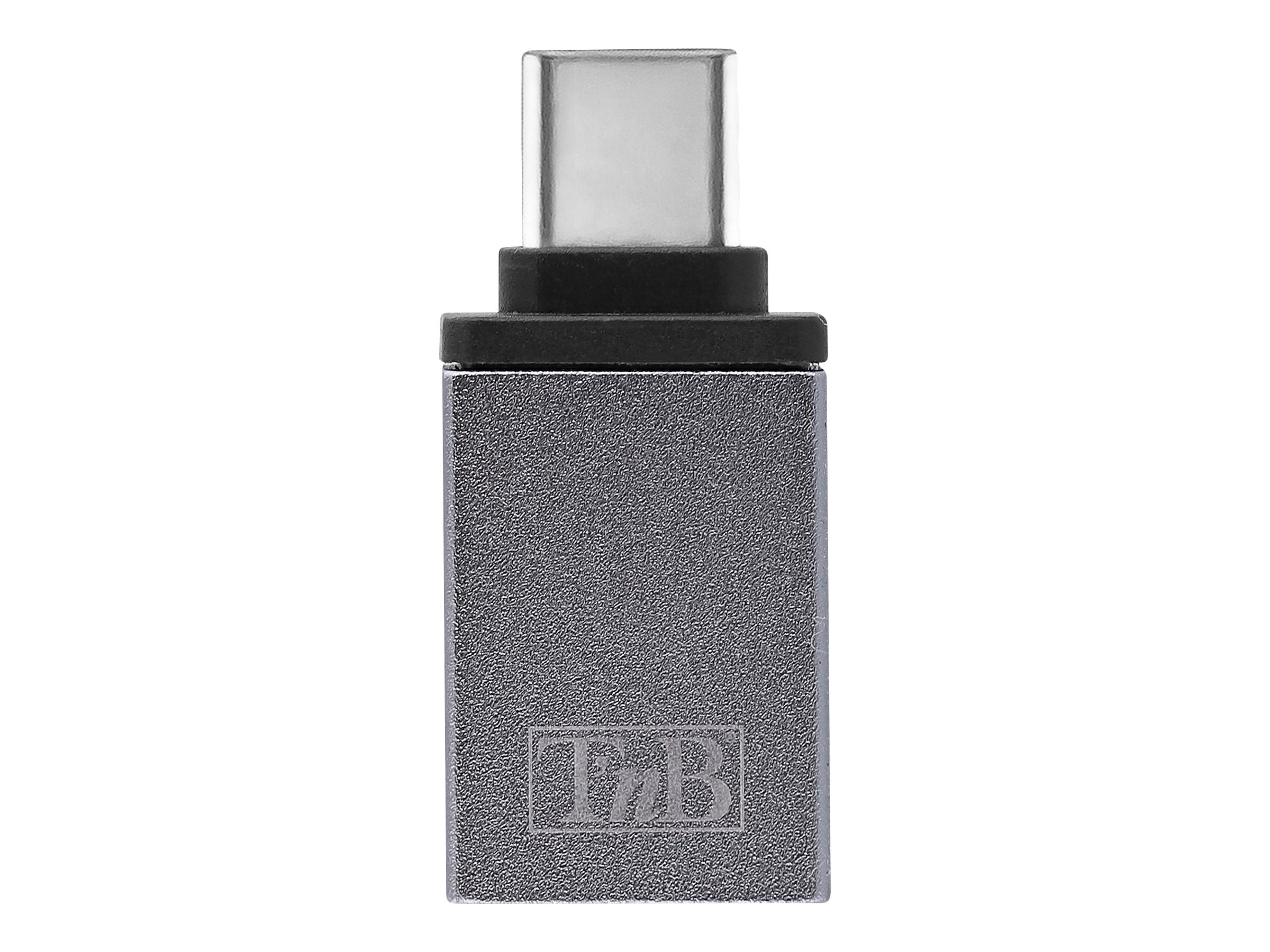 TNB Hub 4 Ports USB 2.0 Selfpowered Compatible Pc/Mac Aluminium Finish