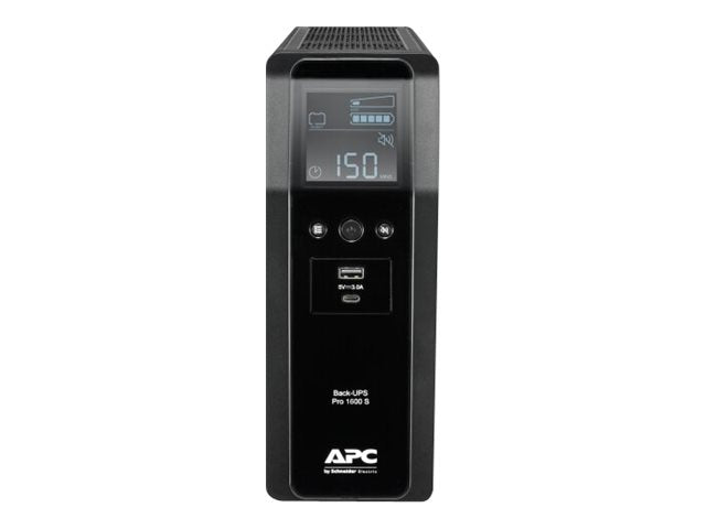 APC Back-UPS Pro BR1600SI UPS AC 220-240V 960Watt 1600VA 260 Wh USB output connectors 8 Black