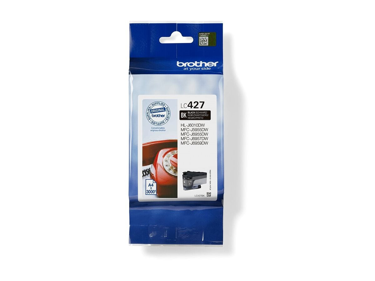BROTHER Black Ink Cartridge - 3000 Pages