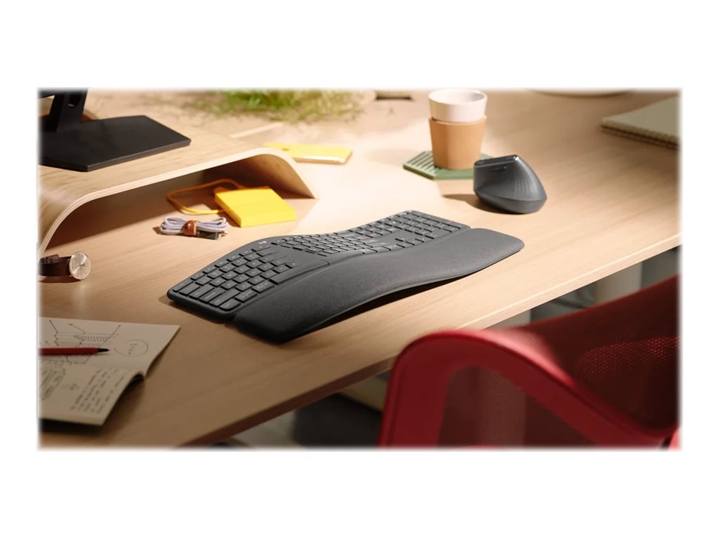 LOGITECH ERGO K860 - GRAPHITE - 2.4GHZ/BT - INTNL (UK)