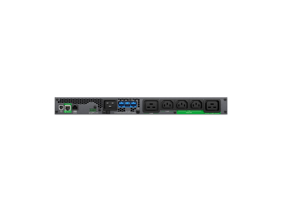 APC Smart-UPS Ultra SRTL2K2RM1UC UPS Rack high density AC 230V 2200Watt 2200VA Li-ion Ethernet USB oc 5 1U silver gray