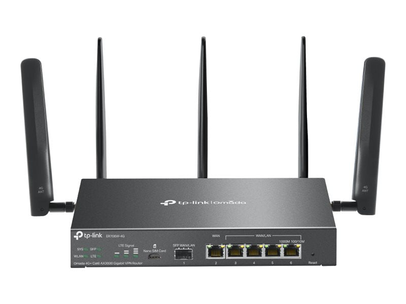TP-LINK ER706W-4G Routeur VPN Omada AX3000 Gigabit