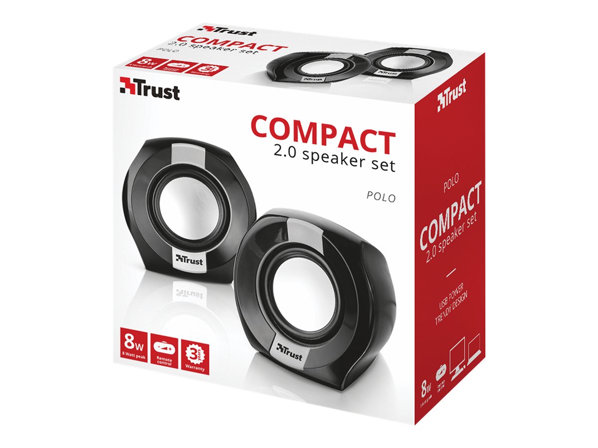 TRUST Enceintes multimédia POLO 2.0