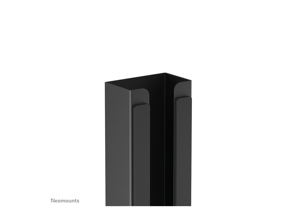 NEOMOUNTS Magnetic Cable Cover for sit/stand desk frames multiple cables black