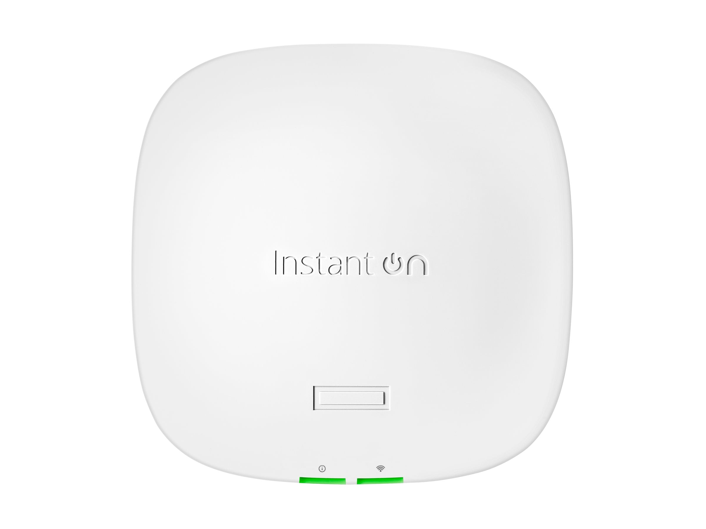 HPE Networking Instant On AP21 (RW) Borne daccès sans fil Wi Fi 6 2.4 GHz 5 GHz BTO montable au plafond/mur