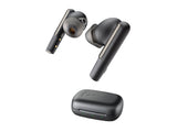 HP Poly Voyager Free 60 UC Carbon Black Earbuds +BT700 USB-C Adapter +Basic Charge Case