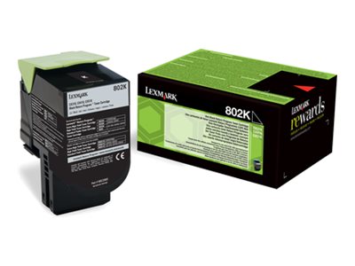 Return Toner BLK 802C