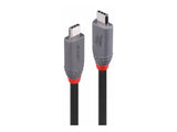 LINDY 1.5m USB 4 240W Type C Cable Anthra Line