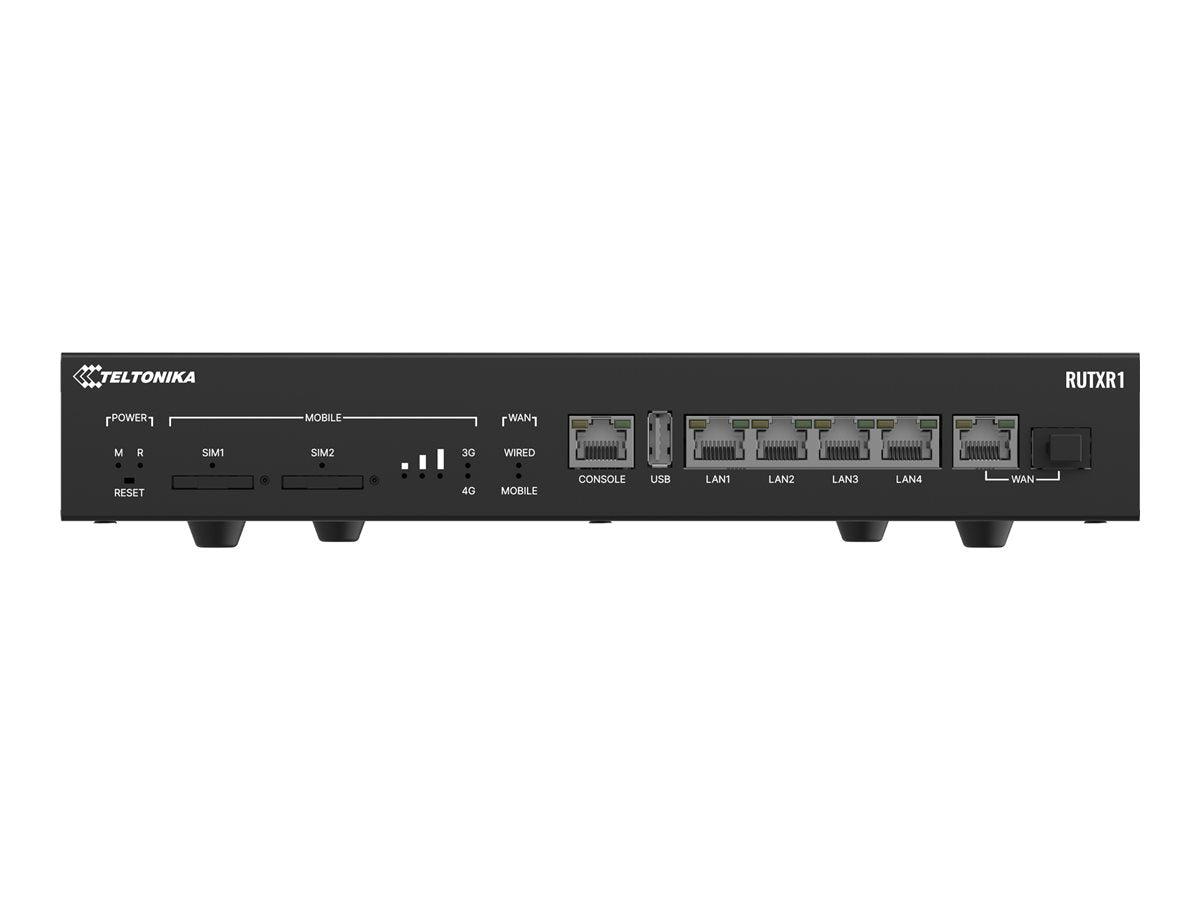 TELTONIKA NETWORKS RUTXR1 Enterprise Rack-Mountable SFP/LTE Router