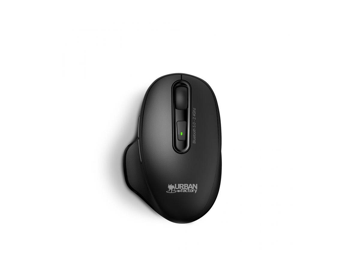 URBAN FACTORY Ergonomic Bluetooth and 2.4GHZ Mouse 1600DP