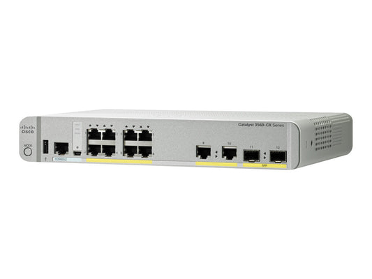CISCO CATALYST 3560-CX 8 PORT DATA IP BASE REMANUFACTURED