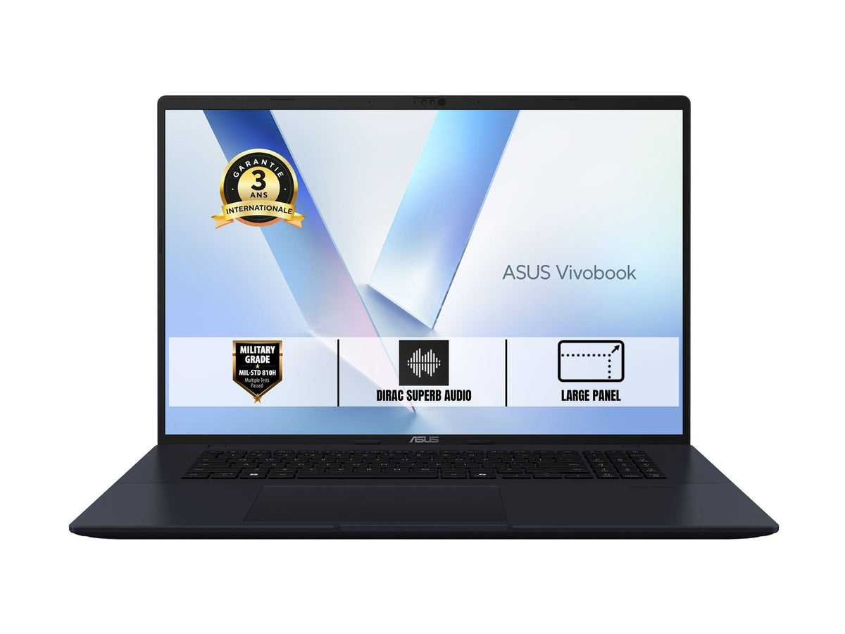 ASUS Vivobook M1807GA-PRO-DISS8116X AMD RYZEN AI 7 445 18p WUXGA DDR5 16Go 512Go PCIE G4 SSD AMD Radeon Graphics W11P Blue