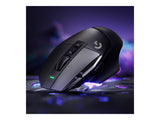 LOGITECH G G502 X LIGHTSPEED Mouse optical 8 buttons wireless 2.4 GHz USB LOGITECH LIGHTSPEED receiver black