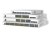 CISCO Catalyst 1300X 24-Port Switch Data-Only 4 x 10G SFP+ Uplinks 25G for Stacking