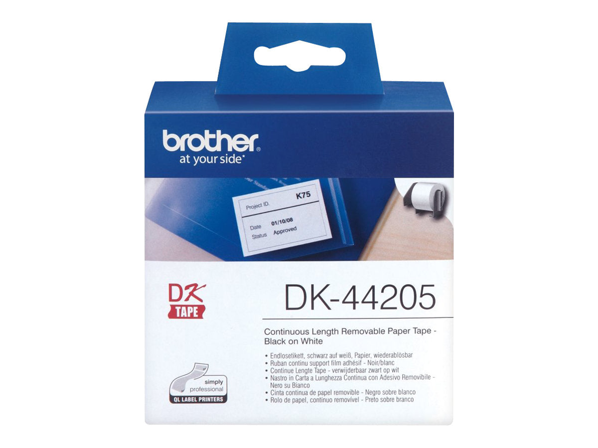 Label roll/white 62mmx36m f QL-series