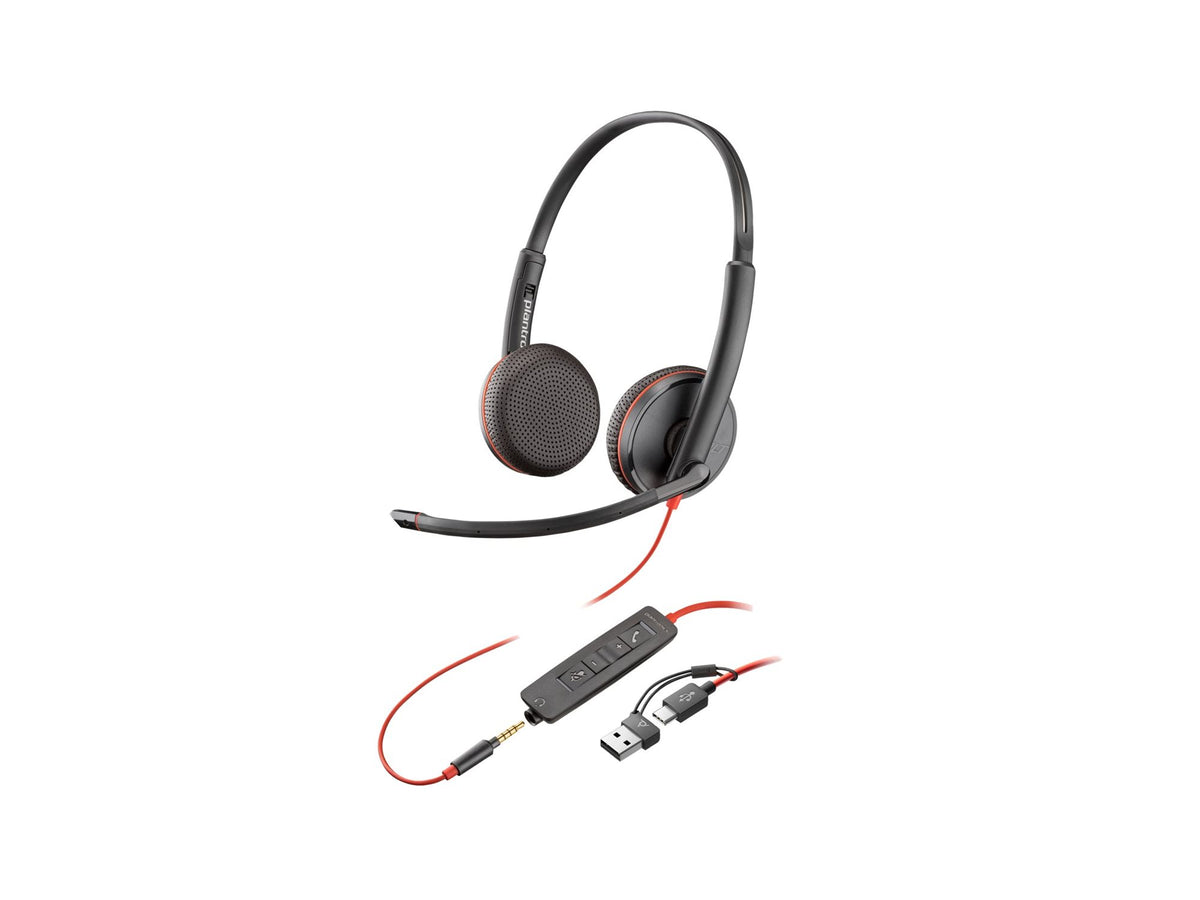 Poly BW 3225 USB-C HS+3.5mmP+USB-C/A
