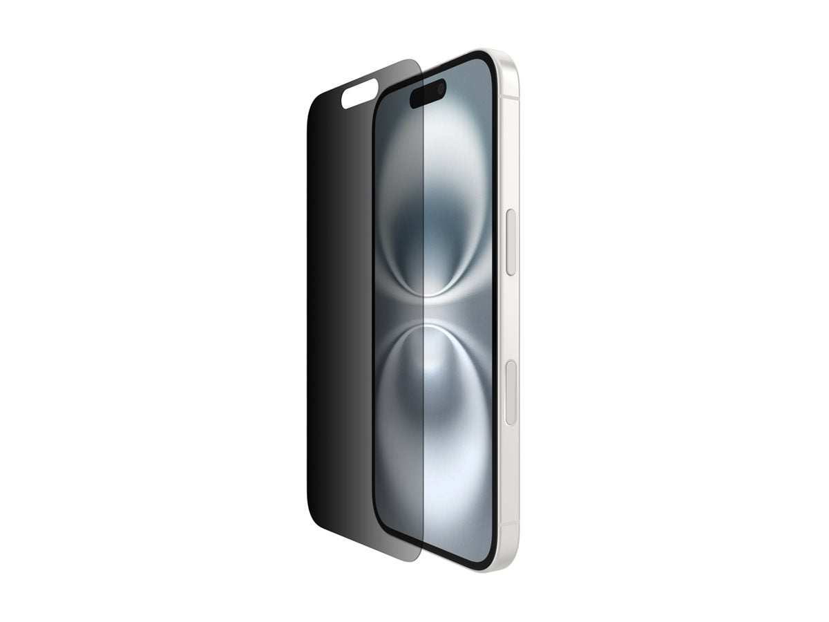 BELKIN ScreenForce Pro Invisiglass Privacy AM Screen Protector - iPhone 16/15/14 Pro