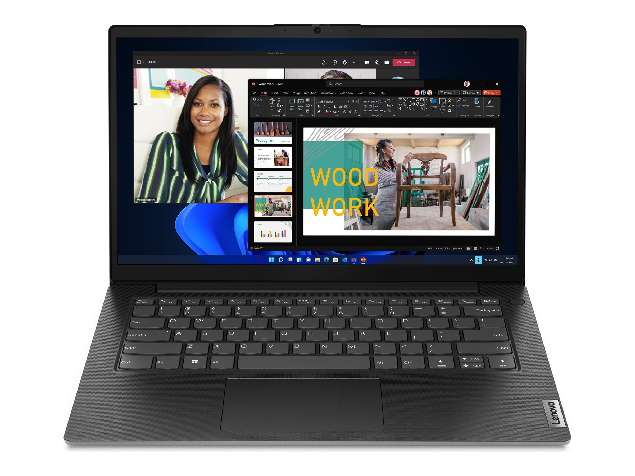 LENOVO V14 G4 AMN AMD Ryzen 5 7520U 14p FHD 8Go 256Go SSD M.2 2242 PCIe AMD Radeon 610M W11P 1YR Carryin