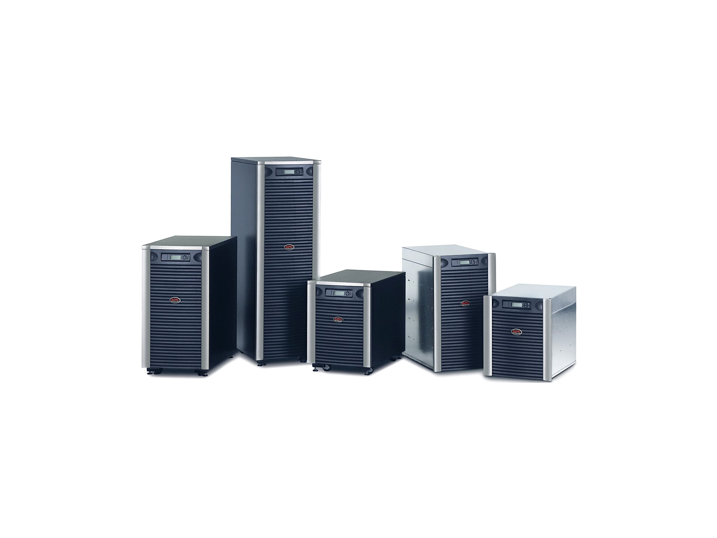 APC Symmetra LX 12kVA Scalable to 16kVA N+1 Power array AC 208/240V 12000VA Ethernet 10/100 output connectors 1 19U Black silver