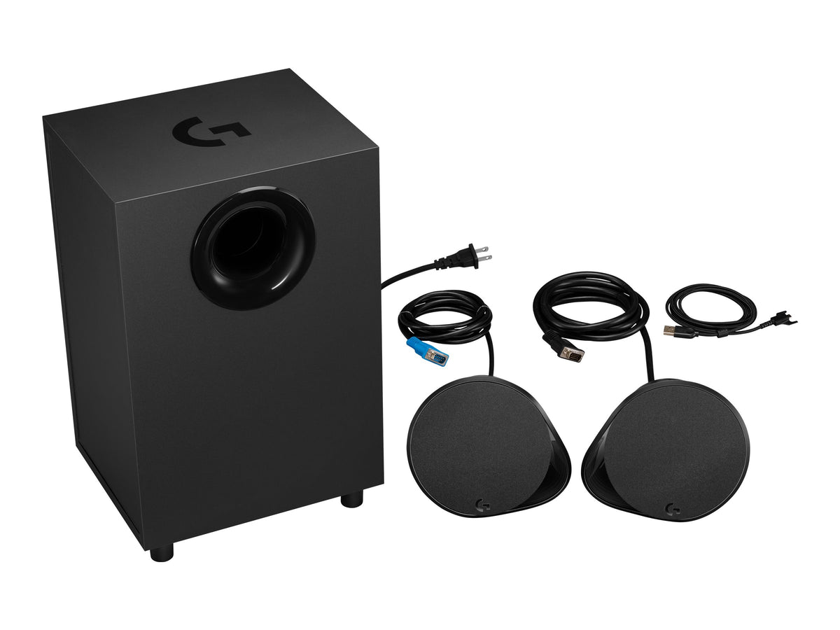 LOGITECH G560 Speaker system for PC 2.1-channel wireless Bluetooth USB 120 Watt Total