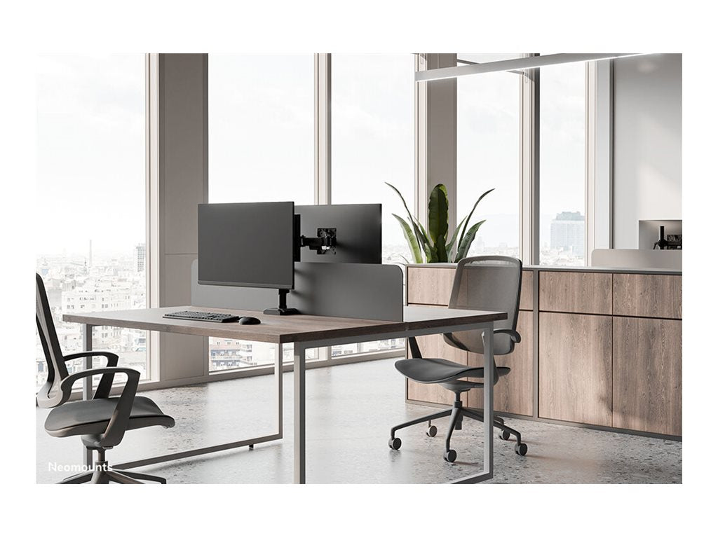 NEOMOUNTS DS60-600BL1 Support dÃ©cran Ã  fixer 10-32p - Quick-fix - arrÃªt 180