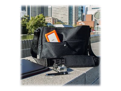 LACIE RUGGED 1To USB-C USB3.0 rÃ©sistant aux chutes. compressements et Ã  la pluie. utilisation tout terrain. orange