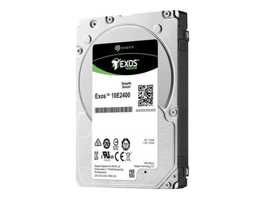 SEAGATE EXOS 10E2400 Ent.Perf. 10K 2.4To w/Enhanced Cache HDD 512e/4Kn FastFormat 10000rpm 256Mo cache SAS 12Go/s 6.4cm 2.5p SED