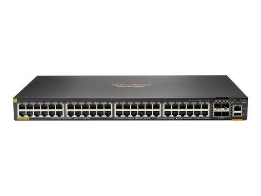 HPE Aruba Networking CX 6200F 48G Class-4 PoE 4SFP+ 370W Switch (EN)