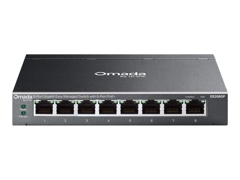 ES208GPOmada 8-Port Gigabit Easy Manage