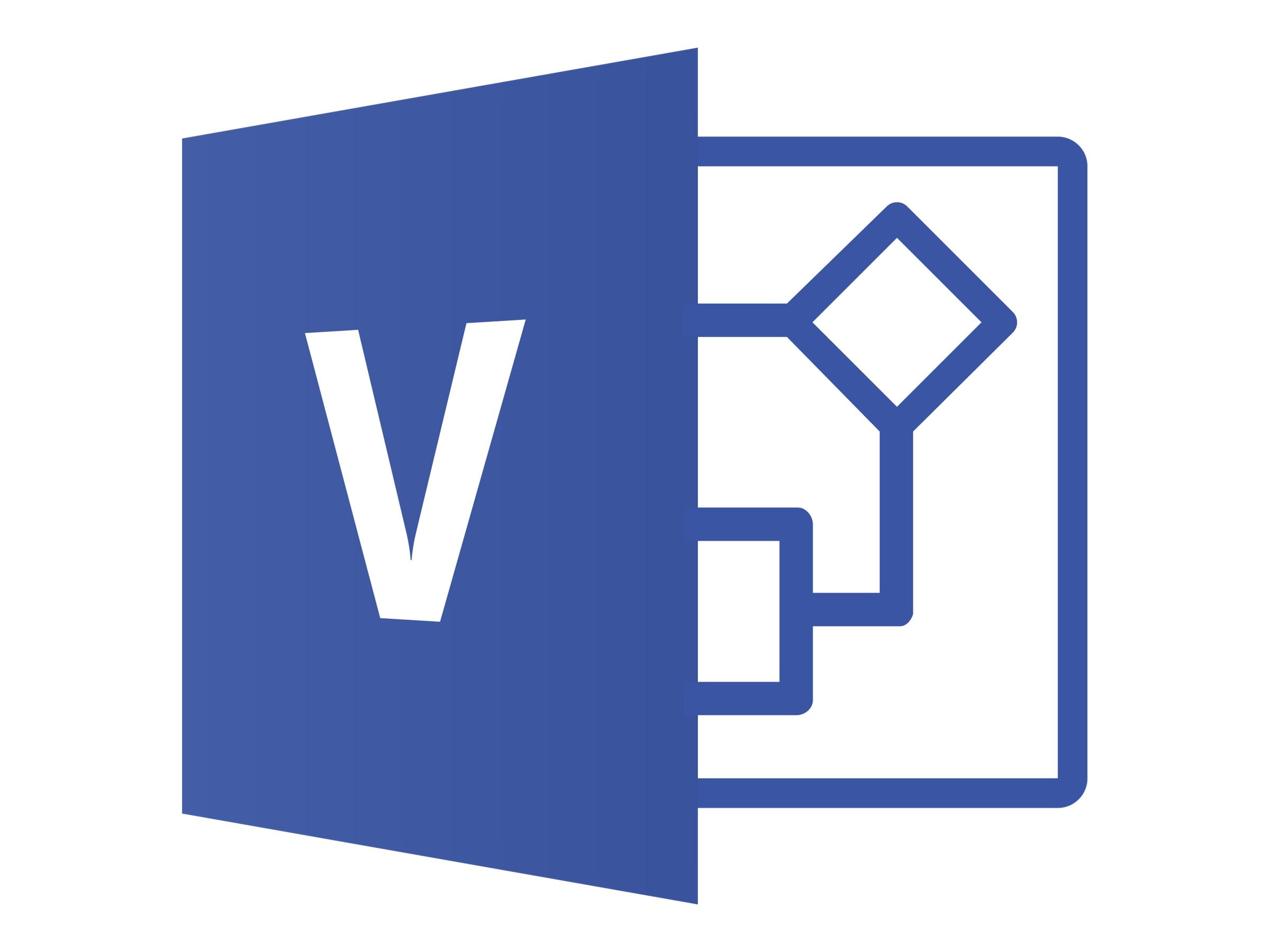 MS OVS-NL VisioProforOffice365 ShrdSvr AllLng 1License AdditionalProduct AddOn toVisioStd