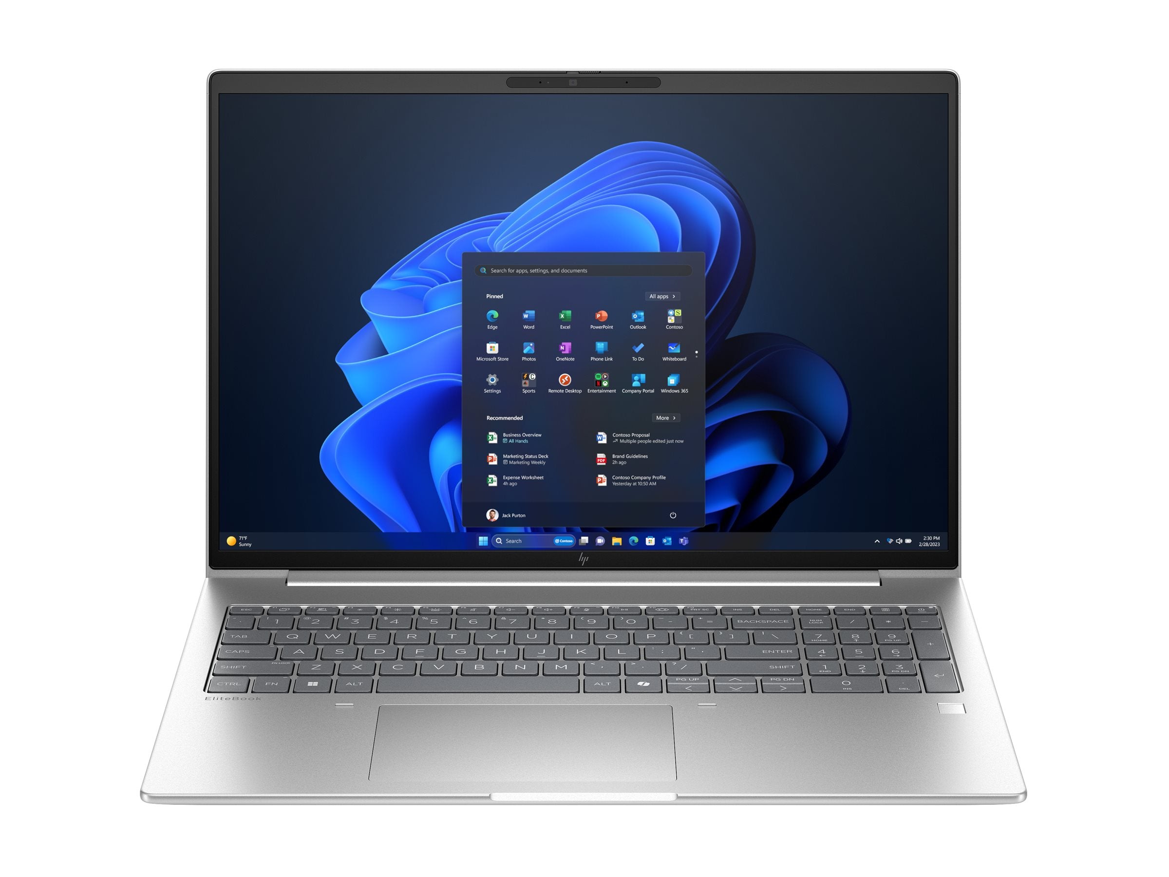 HP EliteBook 6 G1a IA Nouvelle génération AMD Ryzen 5 230 16p WUXGA 16Go 512Go SSD UMA W11P Copilot + PC 1/1/0