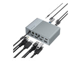 TARGUS HyperDrive Universal GEN2 15-in-1 USB-C Triple Video Docking Station - For MST enabled devices