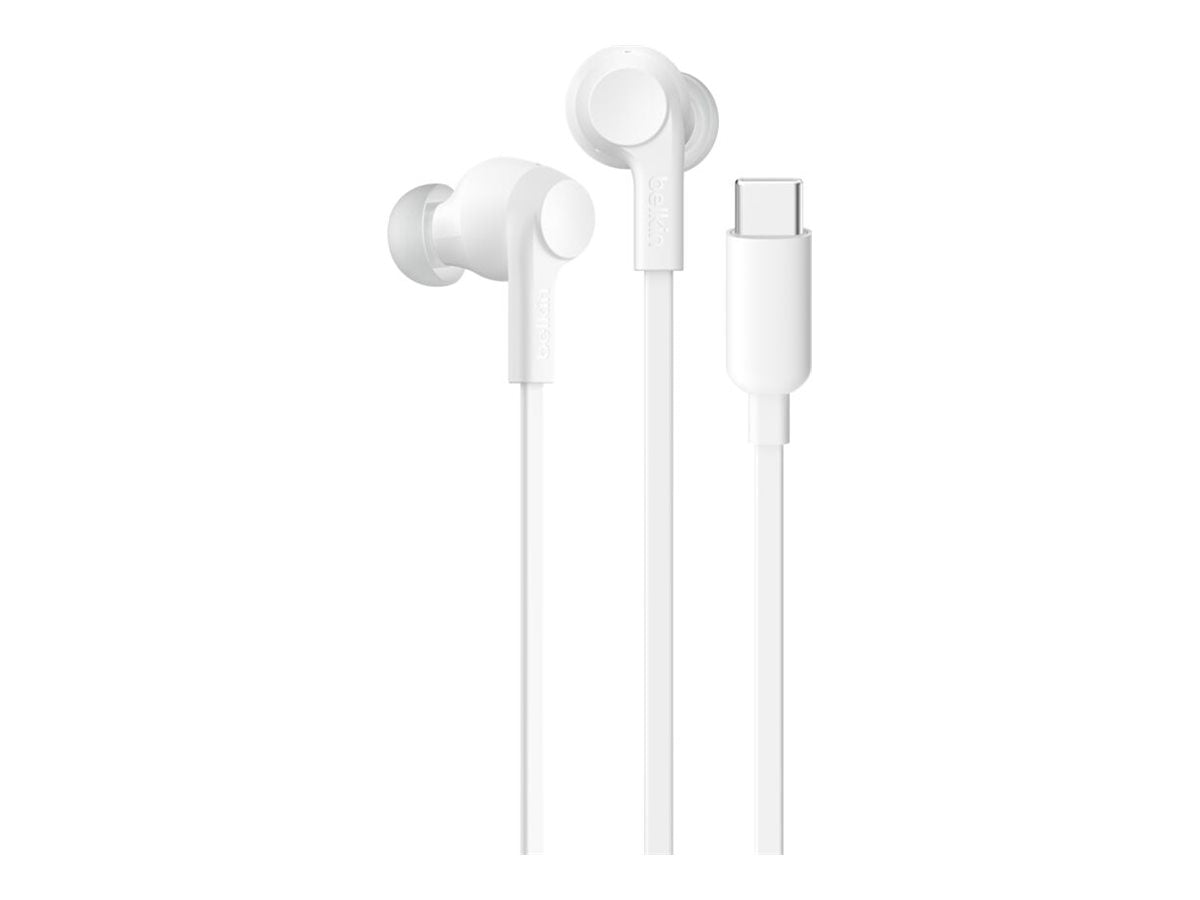 BELKIN SoundForm ANC Wired Eearbuds USB-C White