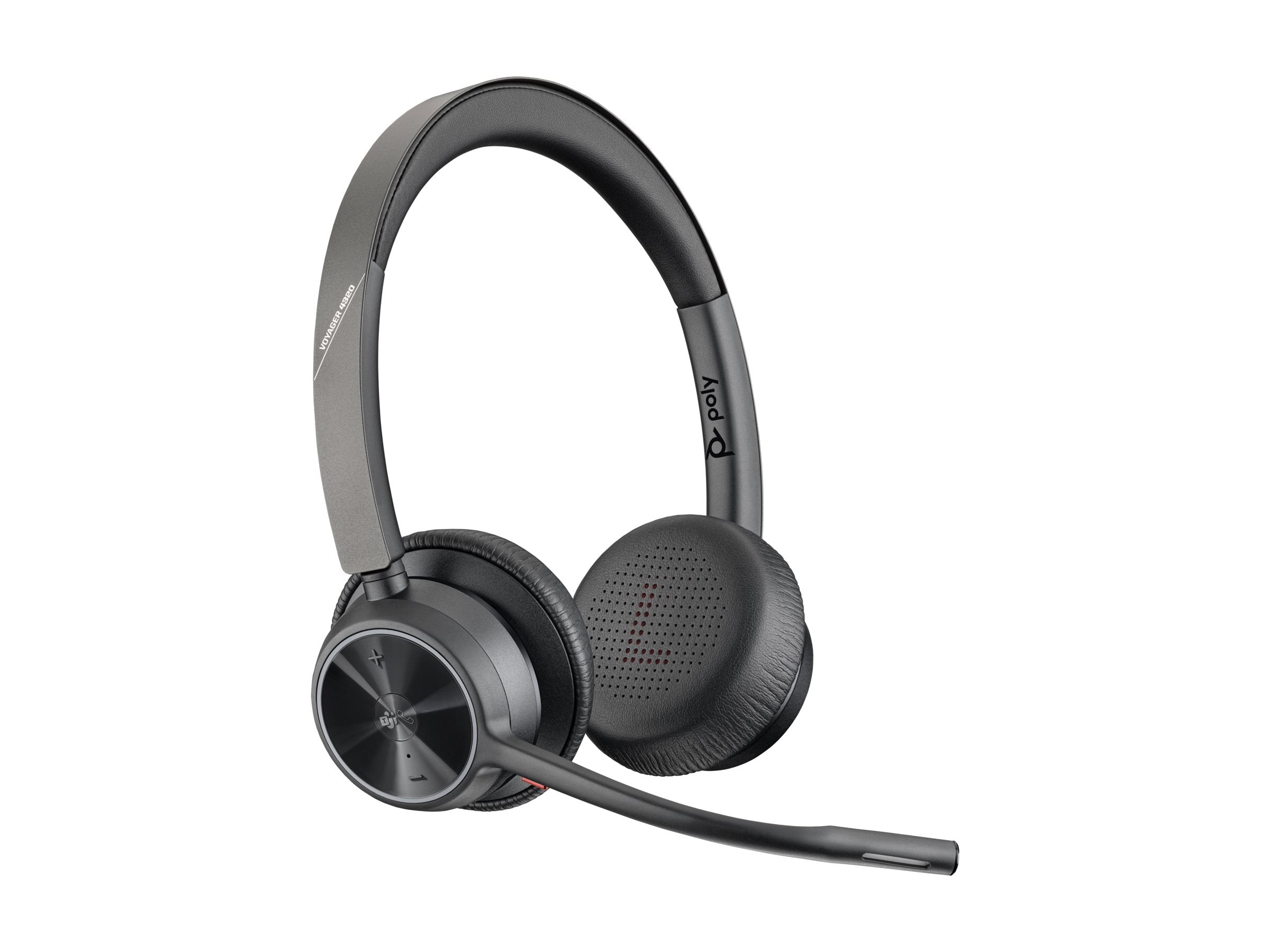 HP Poly Voyager 4320-M +USB-A to USB-C Cable +BT700 dongle Sans fil Arceau Bureau/Centre d'appels USB Type-A Bluetooth Socle de chargement Noir