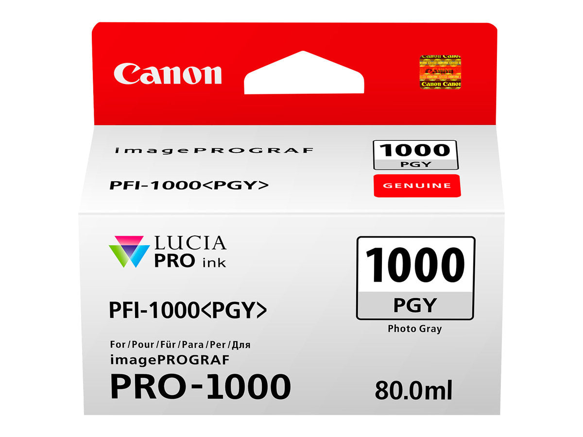 Ink/PFI-1000 Cartridge Photo GY