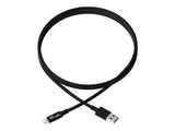 EATON TRIPPLITE USB-A to Lightning Sync/Charge Cable MFi Certified - Black M/M USB 2.0 10ft. 3.05m