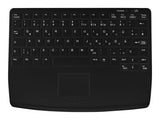 CHERRY Wireless Compact Notebook Style Touchpad Keyboard USB Black (FR)