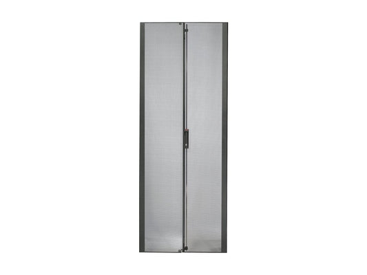 APC NetShelter SX 45U 750mm Wide Perforated Split Doors Black