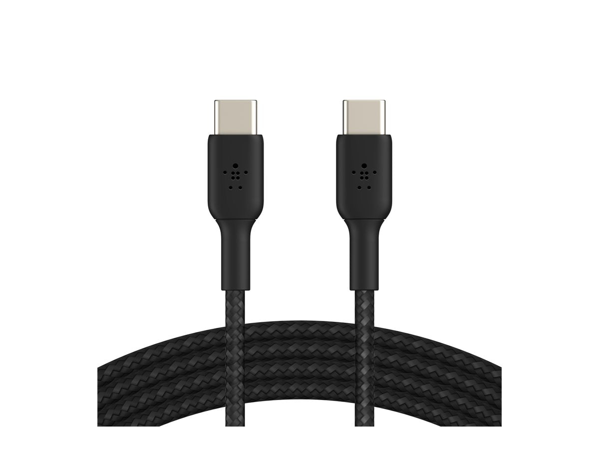 BELKIN BOOST CHARGE USB-C to USB-C 2.0 Cable Braided 1M Black