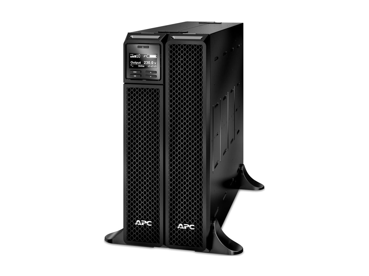 APC Smart-UPS SRT 3000VA UPS AC 208/240V 2700Watt 3000VA 1-phase USB output connectors 10 2.4m cord Black