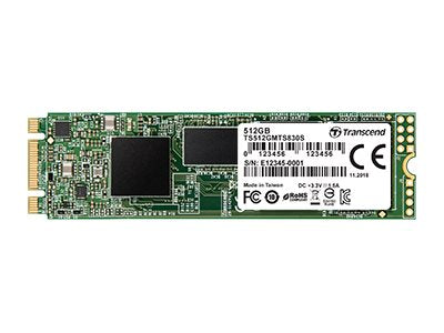 TRANSCEND 512Go SSD Interne M.2 2280 SATA3 puce TLC Parfait pour Ultrabook