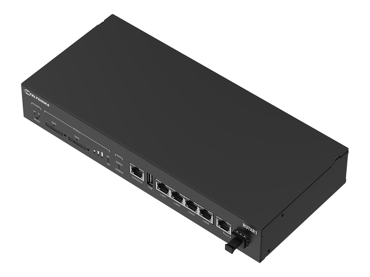 TELTONIKA NETWORKS RUTXR1 Enterprise Rack-Mountable SFP/LTE Router